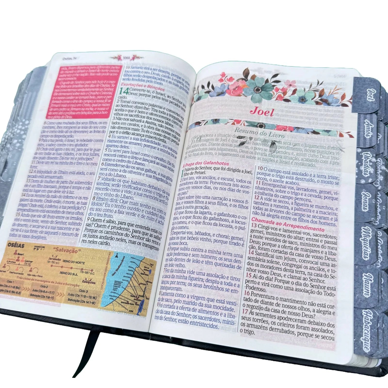 Bíblia da Mulher Sábia de Estudos Preta Fé com Harpa ARC